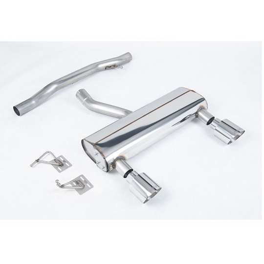 Milltek Sport výfukový systém cat-back bez rezonátoru (hlasitější) pro Audi TT 3.2 V6 quattro Coupe/Roadster 2003-2006, typ koncovek: GT-115 leštěné Milltek Sport výfukový systém cat-back bez rezonátoru (hlasitější) pro Audi TT 3.2 V6 quattro Coupe/Roadster 2003-2006, typ koncovek: GT-115 leštěné