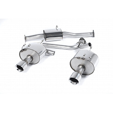 Milltek Sport výfukový systém cat-back dvojité oválné tlumiče pro Honda S2000 2.0l AP1 1999-2003