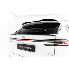 Maxton Design spodní prodloužení spoileru pro MG HS Mk2, černý lesklý plast ABS