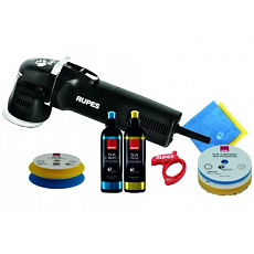 RUPES BigFoot LHR 75E - strojní orbitální mini leštička s výkmitem 12 mm, průměr 75 mm, varianta: základní sada s příslušenstvím
