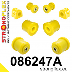 086247A: Front suspension and ream beam bush kit SPORT 086247A: Front suspension and ream beam bush kit SPORT