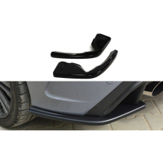 Maxton Design boční difuzory pod zadní nárazník pro Ford Focus RS Mk3, černý lesklý plast ABS Maxton Design boční difuzory pod zadní nárazník pro Ford Focus RS Mk3, černý lesklý plast ABS