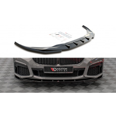 Maxton Design spoiler pod přední nárazník pro BMW řada 7 G11 Facelift M-Pack, černý lesklý plast ABS Maxton Design spoiler pod přední nárazník pro BMW řada 7 G11 Facelift M-Pack, černý lesklý plast ABS