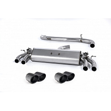 Milltek Sport výfukový systém cat-back GPF Back - bez rezonátoru (hlasitější) pro Audi S3 2.0 TFSI quattro 3-dvéř. 8V.2 (s GPF) 2019-2020, dvojité kulaté karbonové koncovky Milltek Sport výfukový systém cat-back GPF Back - bez rezonátoru (hlasitější) pro Audi S3 2.0 TFSI quattro 3-dvéř. 8V.2 (s GPF) 2019-2020, dvojité kulaté karbonové koncovky