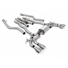 Milltek Sport výfukový systém cat-back vč. náhrady OPF/GPF pro BMW řada 5 M5/M5 Competition 4.4l Twin Turbo F90 Facelift (s OPF/GPF) 2021-2024, GT-100 broušené titanové koncovky