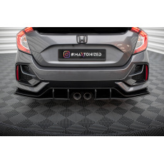 Maxton Design "Street Pro" boční difuzory pod zadní nárazník pro Honda Civic Mk10 Sport, plast ABS bez povrchové úpravy Maxton Design "Street Pro" boční difuzory pod zadní nárazník pro Honda Civic Mk10 Sport, plast ABS bez povrchové úpravy