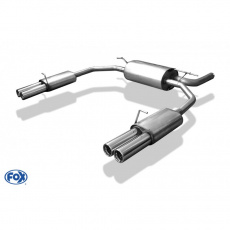 Fox Sportauspuff koncový tlumič výfuku s koncovkou 2x70 Typ 13 na obou stranách pro Chrysler 300M s motorem 2.7, 3.5