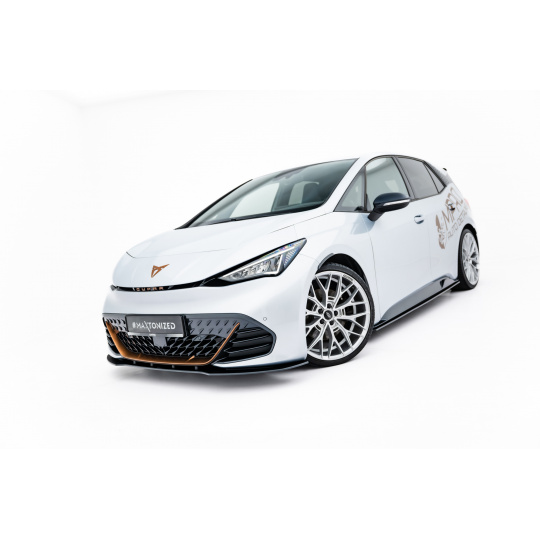 Maxton Design "Street Pro" spoiler pod přední nárazník pro Cupra Born Mk1, plast ABS bez povrchové úpravy