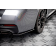 Maxton Design boční difuzory pod zadní nárazník pro BMW řada 5 G30 FL, černý lesklý plast ABS, M-pack