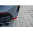Maxton Design boční difuzory pod zadní nárazník ver.2 pro BMW řada 1 F40, červený lesklý plast ABS