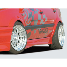 Rieger lem blatníku-Set pro Volkswagen Golf 3 3-dvéř., 5-dvéř., kabriolet, 08/91-09/97, plast ABS bez povrchové úpravy, mont. strana levá+pravá