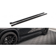 Maxton Design difuzory pod boční prahy pro Mercedes GLB X247 GLB 35 AMG, Carbon-Look Maxton Design difuzory pod boční prahy pro Mercedes GLB X247 GLB 35 AMG, Carbon-Look