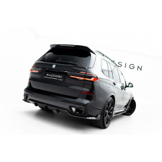 Maxton Design difuzor zadního nárazníku pro BMW X7 G07 Facelift M-Pack, materiál pravý karbon