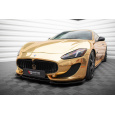 Maxton Design spoiler pod přední nárazník ver.2 pro Maserati Granturismo, černý lesklý plast ABS