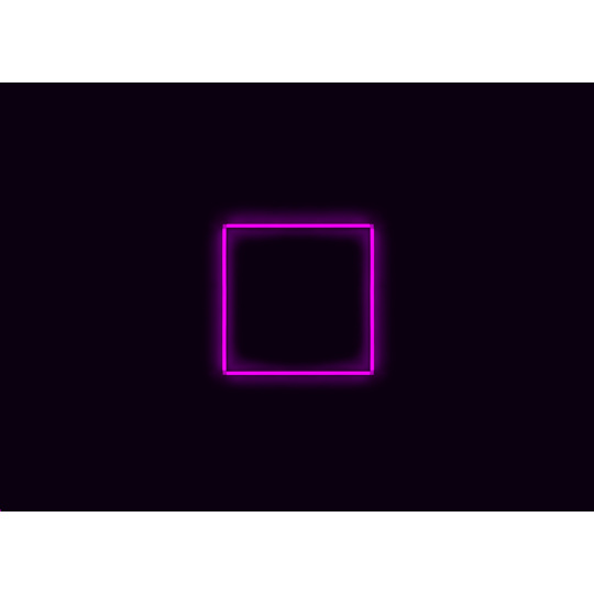 Kompletní LED čtyřhranné svítidlo růžové, rozměr: 1 element 117 x 117 cm