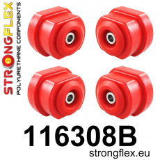 116308B: Front subframe bush kit 116308B: Front subframe bush kit