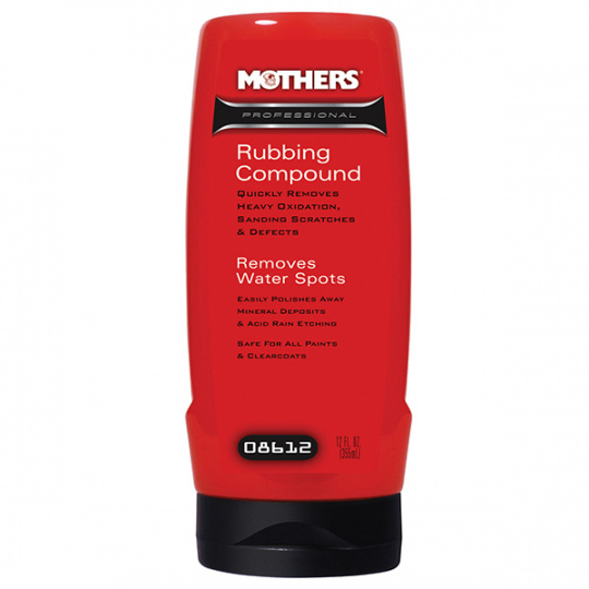 Mothers Professional Rubbing Compound - profesionální leštící pasta (leštěnka), 355 ml