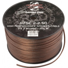 Ground Zero GZSC 2-2.50 reproduktorový kabel Ground Zero GZSC 2-2.50 reproduktorový kabel
