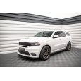 Maxton Design spoiler pod přední nárazník pro Dodge Durango RT Mk3, černý lesklý plast ABS, facelift