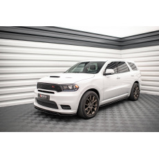 Maxton Design spoiler pod přední nárazník pro Dodge Durango RT Mk3, černý lesklý plast ABS, facelift Maxton Design spoiler pod přední nárazník pro Dodge Durango RT Mk3, černý lesklý plast ABS, facelift