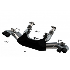 Borla Cat-Back "Atak" pro Chevrolet Corvette Stingray C8 6,2l V8 s automatickou převodovkou, RWD 2-dvéř., r.v. 2020-2021, typ koncovek: černé