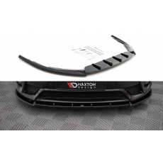 Maxton Design spoiler pod přední nárazník pro Toyota Avensis MK3/Facelift, černý lesklý plast ABS