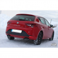 Fox Sportauspuff koncový tlumič výfuku s koncovkou 2x80 Typ 16 na obou stranách pro Seat Leon 5F 2012- s motorem 1.2, 1.4, 1.6 TDI, 2.0 TDI, s pevnou ZN