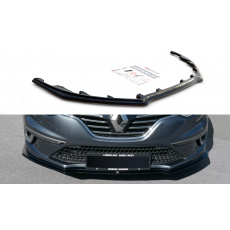 Maxton Design spoiler pod přední nárazník pro Renault Megane Mk4, Carbon-Look Maxton Design spoiler pod přední nárazník pro Renault Megane Mk4, Carbon-Look