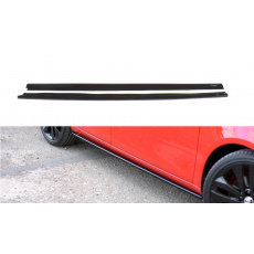 Maxton Design difuzory pod boční prahy pro Škoda Fabia RS Mk2, Carbon-Look Maxton Design difuzory pod boční prahy pro Škoda Fabia RS Mk2, Carbon-Look