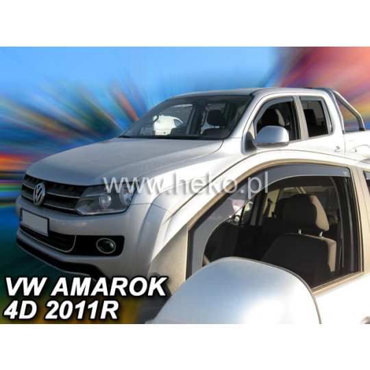 HEKO ofuky oken Volkswagen Amarok 4dv (od 2009) přední