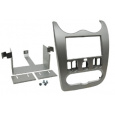Rámeček autorádia 2-DIN Dacia stříbrná