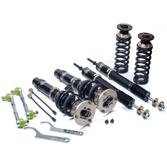 BC Racing výškově a tuhostně stavitelný podvozek série BR typ RA pro BMW řada 3 E92, r.v. 06-11