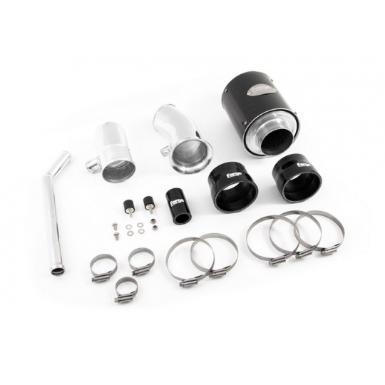 Forge Motorsport kit sání pro Fiat 500, barva hadic: černá, materiál filtru: pěnový