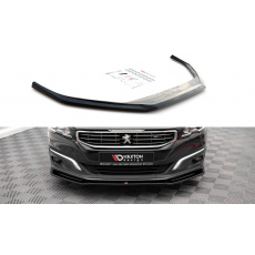 Maxton Design spoiler pod přední nárazník ver.2 pro Peugeot 508 Mk1 GT, Carbon-Look Maxton Design spoiler pod přední nárazník ver.2 pro Peugeot 508 Mk1 GT, Carbon-Look