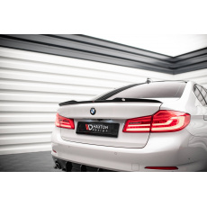 Maxton Design prodloužení spoileru pro BMW řada 5 G30, černý lesklý plast ABS