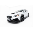 Maxton Design spoiler pod přední nárazník ver.2 pro Subaru WRX STI Mk2, černý lesklý plast ABS