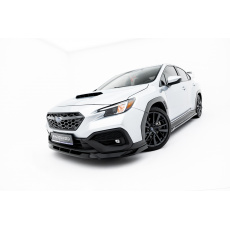 Maxton Design spoiler pod přední nárazník ver.2 pro Subaru WRX STI Mk2, černý lesklý plast ABS