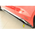 Rieger spoiler pod boční práh mont. strana levá pro Audi A3 S3 GY 5-dvéř. (sedan), 07/20-, plast ABS lakovaný do černé lesklé barvy