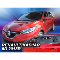 HEKO ofuky oken Renault Kadjar 5dv (od 2015) přední + zadní