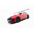 Maxton Design difuzory pod boční prahy pro Audi RSQ8 Mk1 Facelift, černý lesklý plast ABS