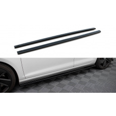 Maxton Design difuzory pod boční prahy pro Volkswagen Golf GTI Mk7, černý lesklý plast ABS Maxton Design difuzory pod boční prahy pro Volkswagen Golf GTI Mk7, černý lesklý plast ABS