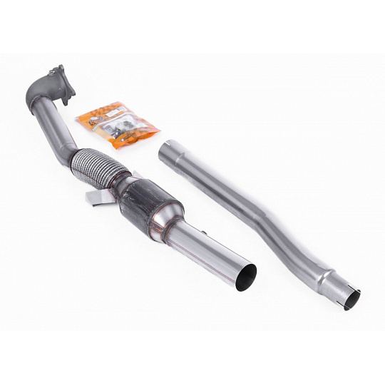 Milltek Sport litinový downpipe s Race katalyzátorem pro Volkswagen Golf Mk6 GTi 2.0 TSI 210PS 2009-2013