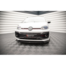 Maxton Design spoiler pod přední nárazník pro Volkswagen UP GTI, černý lesklý plast ABS