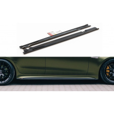 Maxton Design difuzory pod boční prahy pro Mercedes AMG GT 4 -Door Coupe GT 63S, černý lesklý plast ABS Maxton Design difuzory pod boční prahy pro Mercedes AMG GT 4 -Door Coupe GT 63S, černý lesklý plast ABS