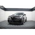 Maxton Design spoiler pod přední nárazník pro Alfa Romeo Stelvio, černý lesklý plast ABS, Quadrifoglio