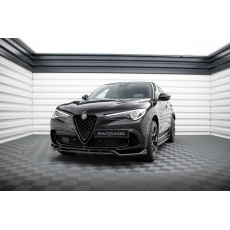 Maxton Design spoiler pod přední nárazník pro Alfa Romeo Stelvio, černý lesklý plast ABS, Quadrifoglio Maxton Design spoiler pod přední nárazník pro Alfa Romeo Stelvio, černý lesklý plast ABS, Quadrifoglio