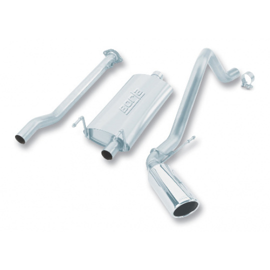 Borla Cat-Back výfukový systém "Touring" pro Toyota Tacoma Pre-Runner 3,4l V6 AWD 2-dvéř. EC/SHB, r.v. od 02-04