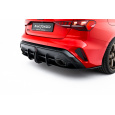 Maxton Design "Street Pro" difuzor zadního nárazníku pro Audi RS3 8Y Facelift, plast ABS bez povrchové úpravy