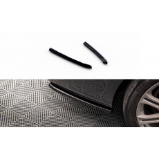 Maxton Design boční difuzory pod zadní nárazník ver.2 pro Audi A6 C7, černý lesklý plast ABS, Avant