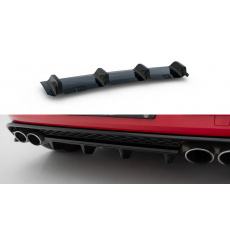 Maxton Design středový spoiler zadního nárazníku pro Volkswagen Golf R Mk7 Facelift, černý lesklý plast ABS Maxton Design středový spoiler zadního nárazníku pro Volkswagen Golf R Mk7 Facelift, černý lesklý plast ABS